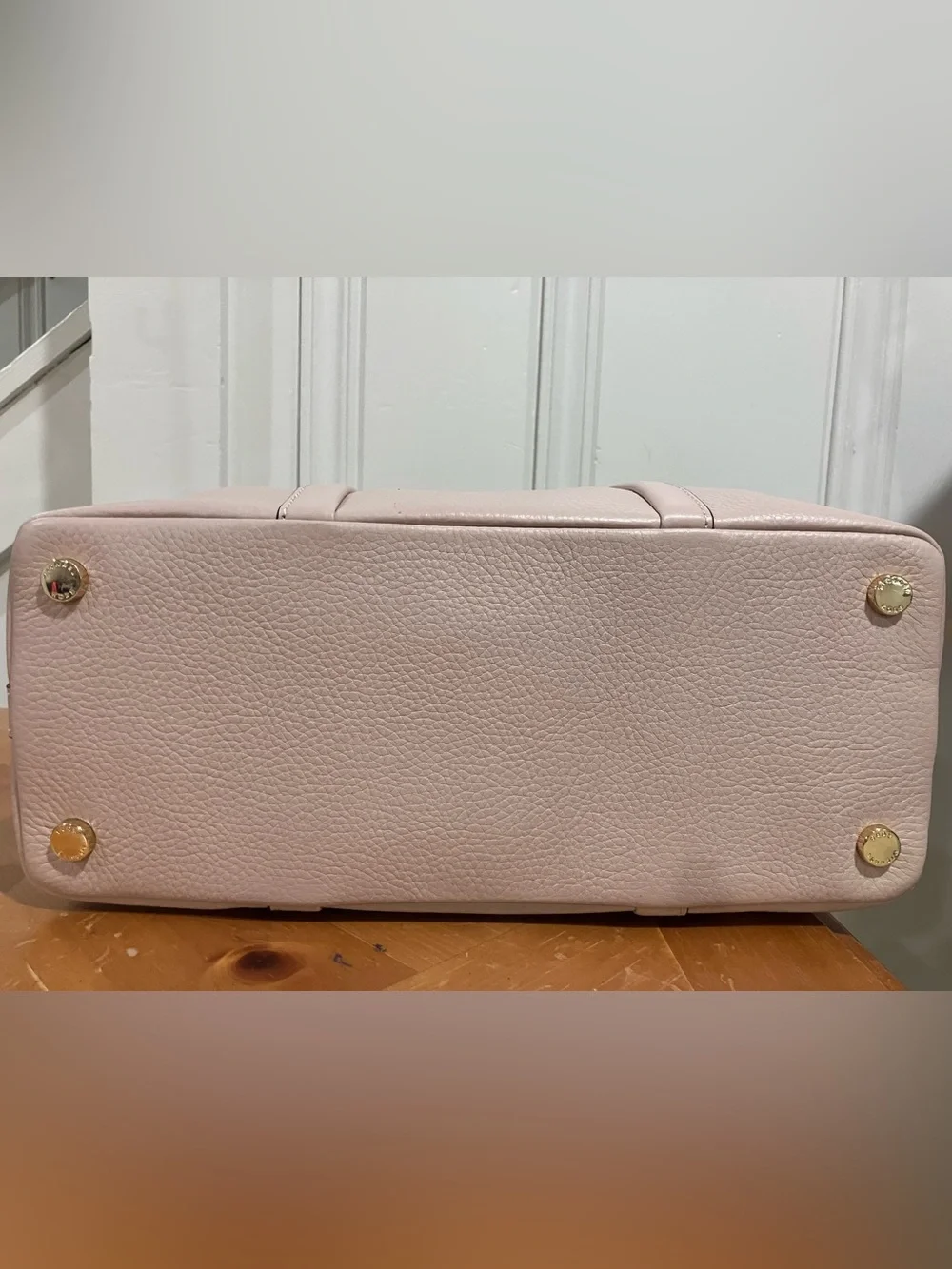 Michael Kors “Beck” Satchel in Soft Pink